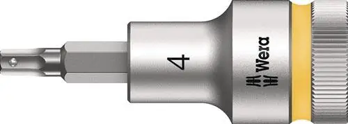 Wera Steckschlüsseleinsatz 8740 C HF 1/2" SW 4 mm Länge 60 mm - 5003820001 Angebot