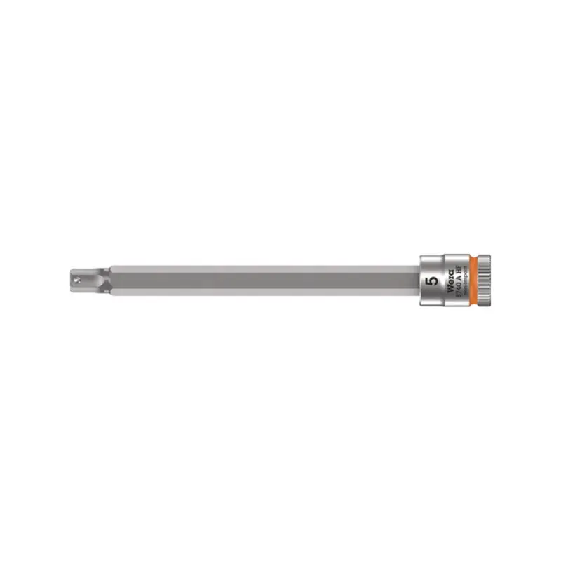 Wera Steckschlüsseleinsatz 8740 A HF 1/4" SW 5 mm Länge 100 mm - 5003336001 Neue Ware