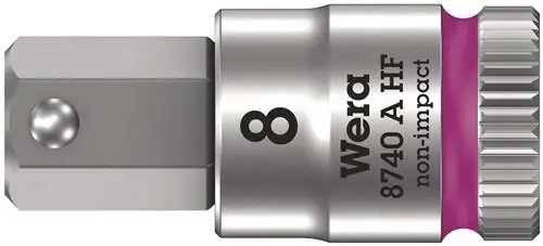 Bestpreis Wera Steckschlüsseleinsatz 8740 A HF 1/4" SW 8 mm Länge 28 mm - 5003339001