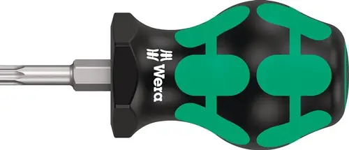 Wera Schraubendreher 367 TORX Stubby Gr.T 25 Klingen-L.25mm 2K-Griff Rundkl - 5008859001 Zertifiziert