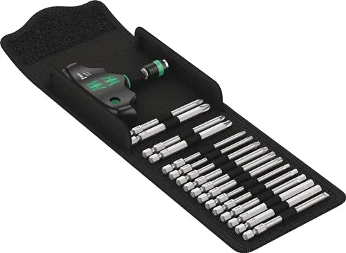Wera Schraubendrehersatz KK 400 17-tlg.m.Wechselkl - 5057470001 Rabatt