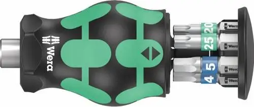 Wera Magazinbithalter K K Stubby Magazin 6tlg. TORX / 6-kant - 5008875001 Aktuell