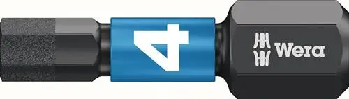 Neu Im Sortiment Wera 10x Bit 840/1 IMP DC 5 mm Länge 25 mm 1/4" C6,3 Impaktor DC - 5157605001