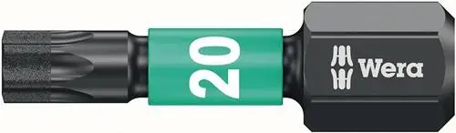 10x Wera Bit IMPAKTOR DC T20 Länge 25 mm 1/4" C6,3 - 5157624001 Versand Am Gleichen Tag