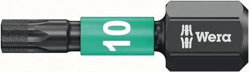 10x Wera Bit IMPAKTOR DC T10 Länge 25 mm 1/4" C6,3 - 5157628001 Saisonangebot