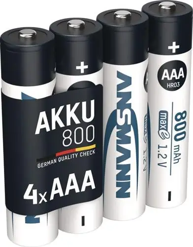 Neuheit ANSMANN Akkuzelle maxE 1,2 V 800 mAh - 5035042