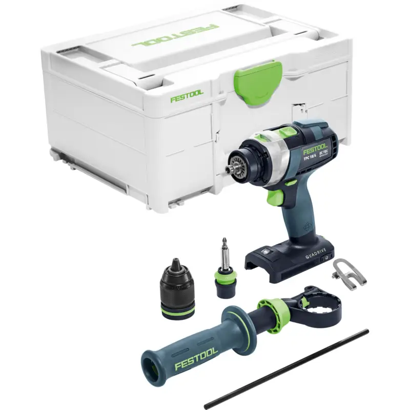 Festool Akku-Schlagbohrschrauber TPC 18/4 I-Basic QUADRIVE - 575604 Letzte Chance