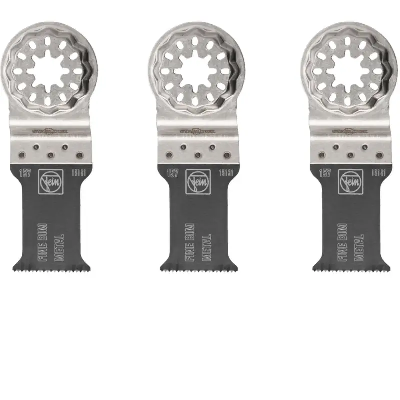Fein 3x E-Cut Fine Sägeblatt Starlock 30 mm - 63502157220 Echt
