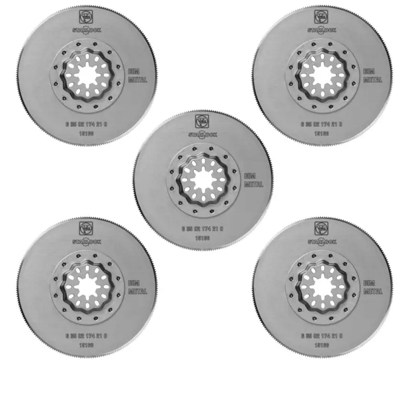 Fein 5x HSS-Sägeblatt Starlock 85 mm - 63502174230 Wochenendangebot