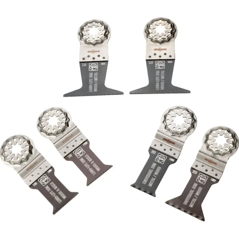 Fein Best of E-Cut Starlock WOOD & METAL 6tlg. - 35222967010 Neue Kollektion