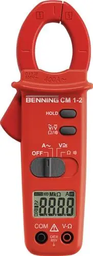 Top-Seller BENNING Stromzangenmultimeter CM 1-2 0,1 A-400 A CAT III 600 V - 44062