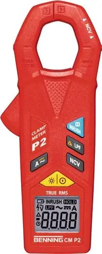 Geprüft BENNING Stromzangenmultimeter CM P2 0,01 A - 400 A AC/DC - 44679