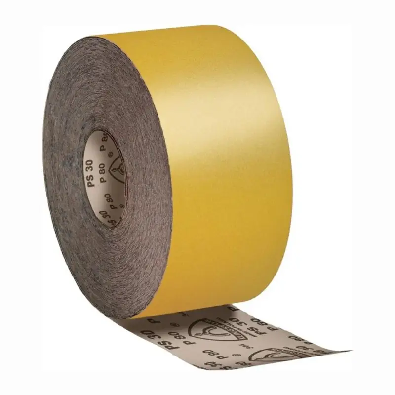 KLINGSPOR Schleifpapierrolle PS 30 D 50 m x 115 mm Körnung 80 - 174089 Zertifiziert