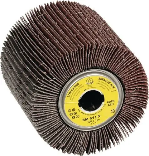 Top-Seller KLINGSPOR Satinierwalze SM 611 S 120 braun - 93076