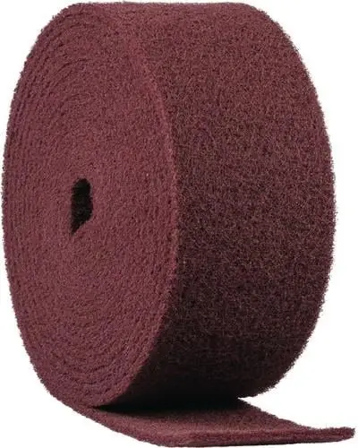 KLINGSPOR Schleifvliesrolle NRO 400 Länge 10 m Breite 100 mm fine rotbraun - 258872 Sichere Zahlung