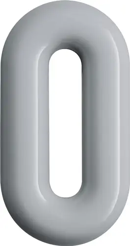 HEWI Hausnummer Ziffer 0 Spezial-Polyamid 99 reinweiß 165mm D.33mm - 702.165.0 99 Direkt Vom Hersteller