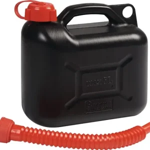 Neue Ware NOW Transportkraftstoffkanister Inh.5l schwarz HD-PE L265xB135xH270mm - 4000819002