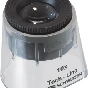 SCHWEIZER Standlupe Tech-Line Vergr. 10x Fix Linsen-D.30mm - 9410 Expressversand