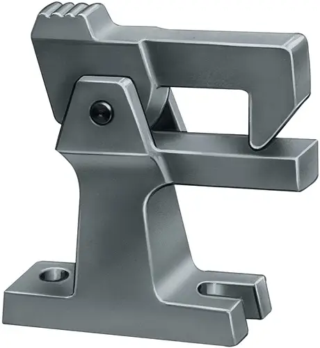 Angebot DENI Torfeststeller 3805/3807 Leichtmetallguss F1 naturf.elox.o.Puffer - 3805 0000 11