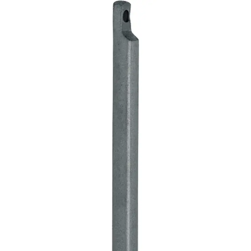DENI Treibriegelstange m.Aussparung eins.1250mm D.13mm STA hell verz - 4113 1251 33 Highlight