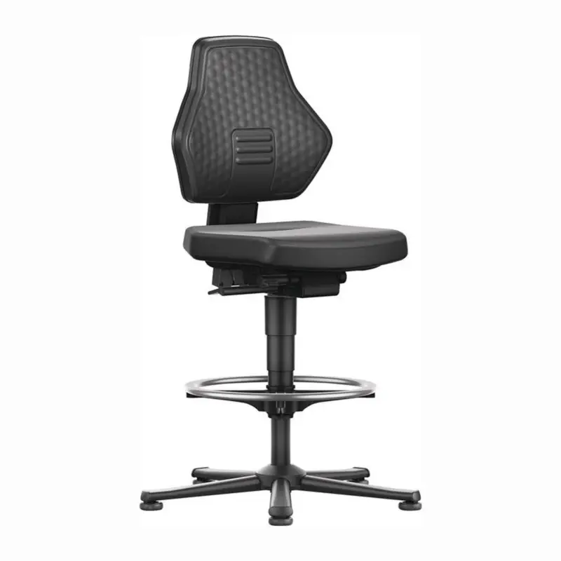 interstuhl Arbeitsdrehstuhl Air Flow Bodengleiter + Fußring - 9071-0551 Aktuell