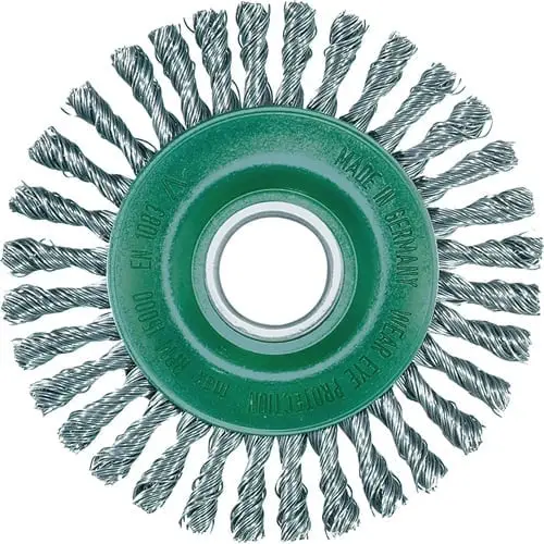 Lessmann Rundbürste Ø115 mm VA 15.000 min-¹ - 472801EZ Preisknaller