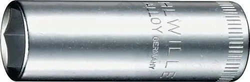 Stahlwille Steckschlüsseleinsatz 40 L 1/4″ 6-kant lang Schlüsselweite 8 mm - 1020008 Neue Ware