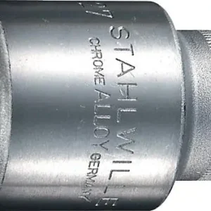 Abverkauf Stahlwille Steckschlüsseleinsatz 52 1/2″ 6-kant Schlüsselweite 10 mm - 3030010