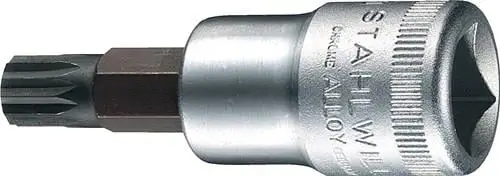 Top-Angebot Stahlwille Steckschlüsseleinsatz 54 X 1/2″ Innen-Vielzahn M10 - 3060010