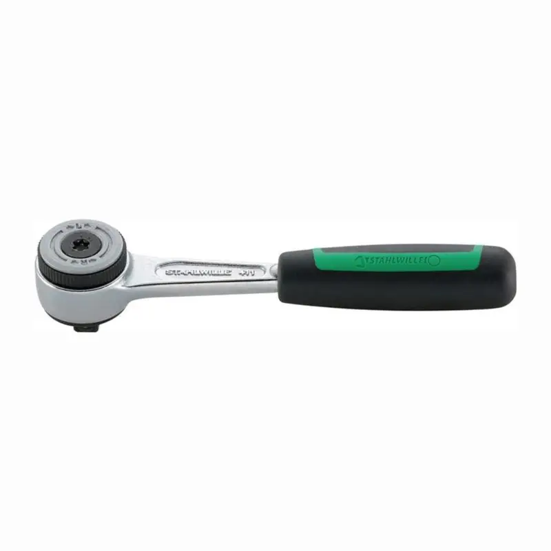 Stahlwille Umschaltknarre 411 1/4" 60 Zähne - 11231011 Zertifiziert