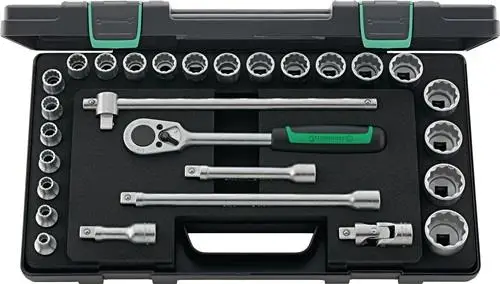 Rabatt Stahlwille Steckschlüsselsatz 50/22/6 28tlg. 1/2″ SW 8-32 mm Anzahl Zähne 36 12-kant - 96031407