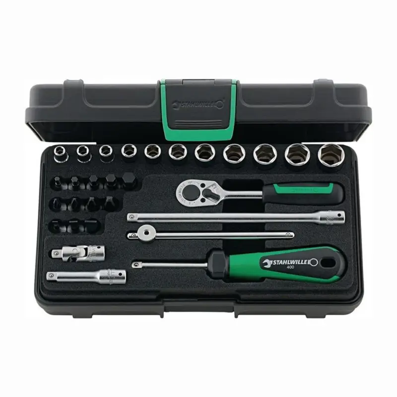 Stahlwille Steckschlüsselsatz 40/23/6 29tlg. 1/4″ SW 5-14 mm Anzahl Zähne 22 6-kant - 96011136 Markenware