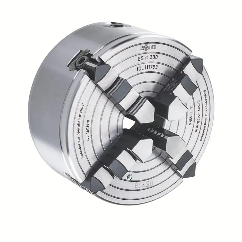 Röhm ES 400, 4-Backen, DIN 6351, Form A, Stahlkörper - 111805 Rabatt