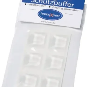 Expressversand Schutzpuffer Clear 20,5mm Ku.transp.Quadrat selbstkl. - 563205