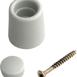 Türpuffer Ø 29 mm H.35 mm grau Dübelmontage (25 Stk.) - 501516 Billig
