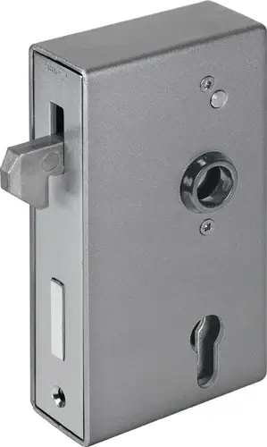 Neue Ware AMF Schiebetorschlosskasten 140S DIN L/R Maß A40xB94xC173mm Dornm.60mm - 13995