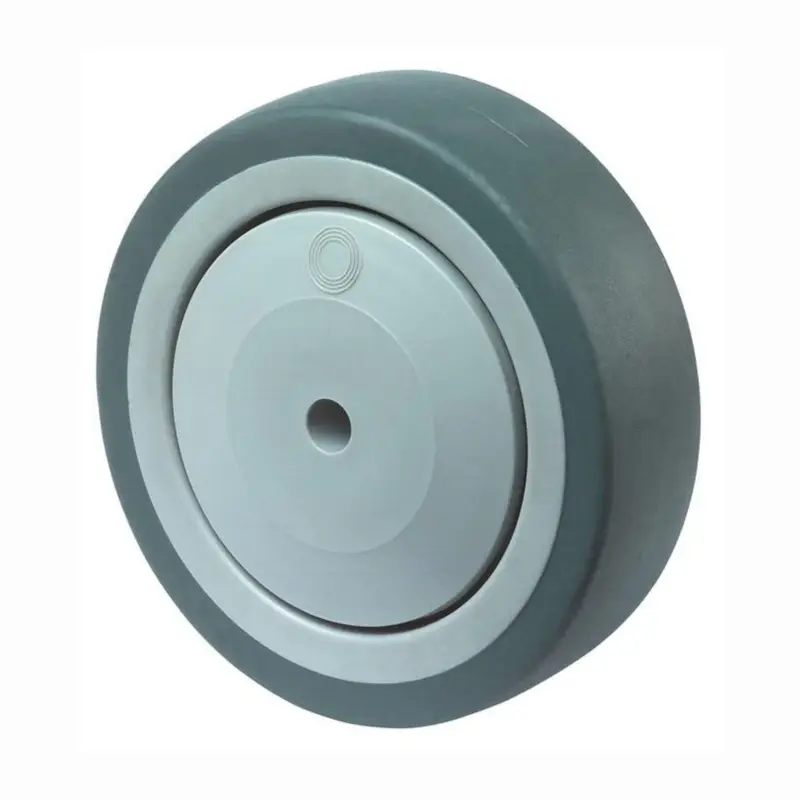 Top-Preis BS Rollen Ersatzrad Gummi grau Kugellager Ø 100 mm 100 kg - A85.101