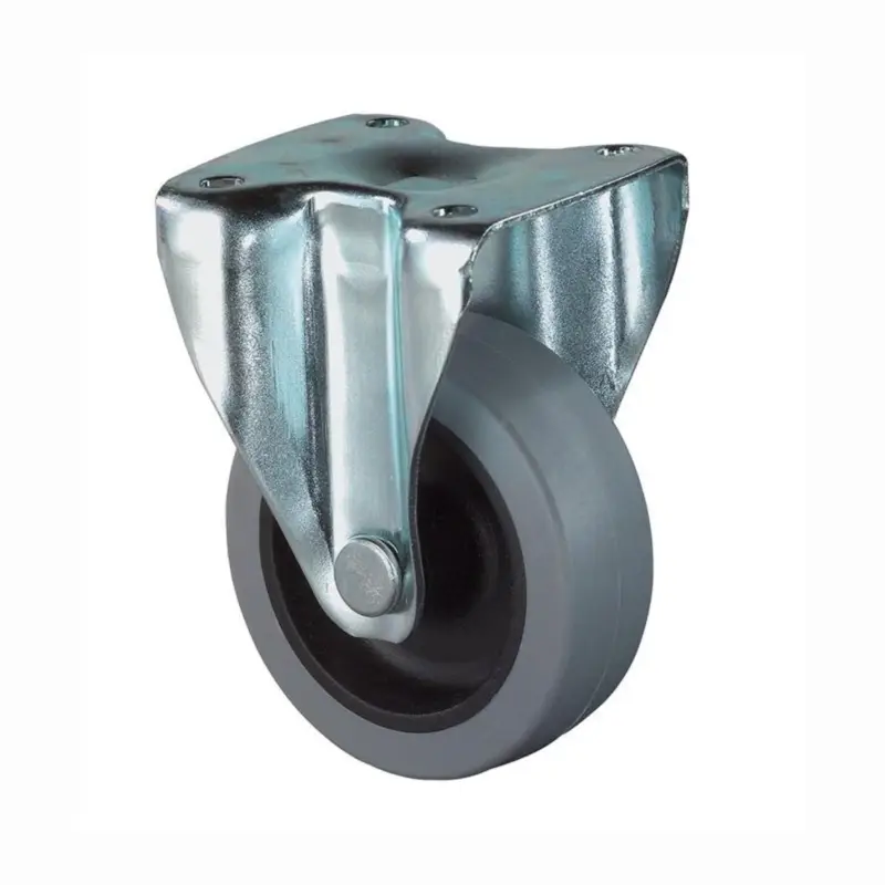 BS Rollen Bockrolle Vollgummi Gleitlager Kunststoff 50 mm 35 kg - A210.A80.050 Expressversand