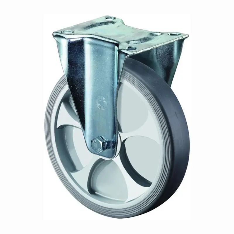 BS Rollen Bockrolle thermoplastisch Rollenlager Rad-Ø 100 mm 110 kg - L410.B44.101 Letzte Chance