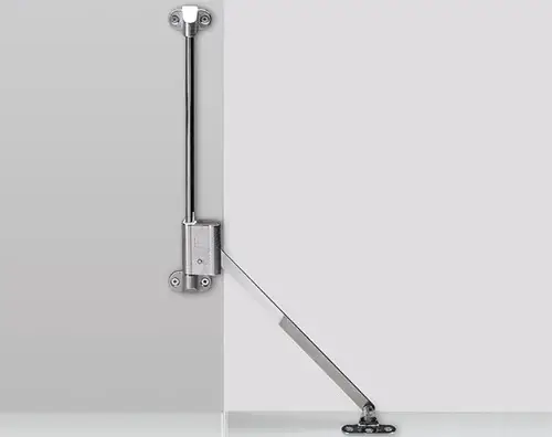Günstig Hettich Klappenhalter Klassik D mit Lager L 258 D / 350, links, vernickelt - 16174