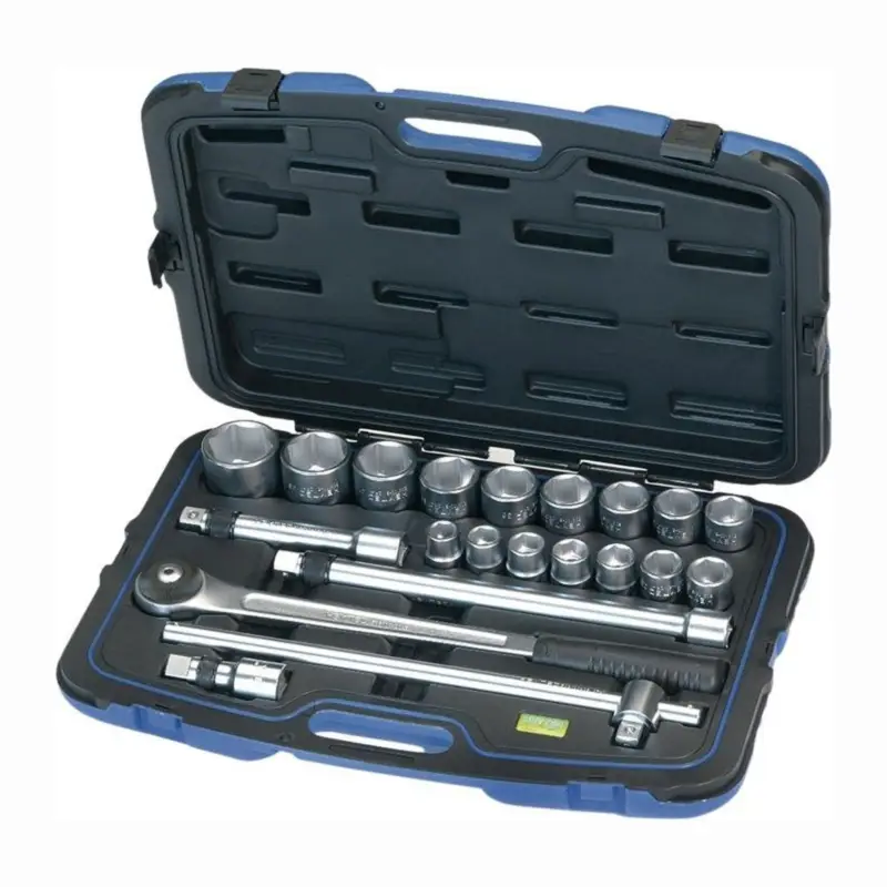 Heytec Steckschlüsselsatz 21tlg. 3/4″ SW 19-50 mm Anzahl Zähne 72 6-kant - 50810131080 Jetzt Bestellen