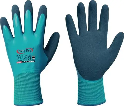 Preisreduziert OPTIFLEX Handschuhe Aqua Guard blau Gr. 9 - 0545-09H