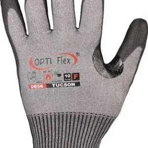 OPTIFLEX Schnittschutzhandschuhe TUCSON grau / schwarz EN388 / EN420 PSA II Gr. 9 - 0856-09H Knallerangebot