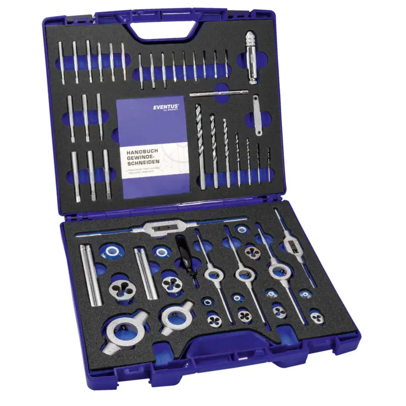 Gewindeschneid Universalsortiment GS52 HSS 52-tlg. - 70571 Heißes Angebot