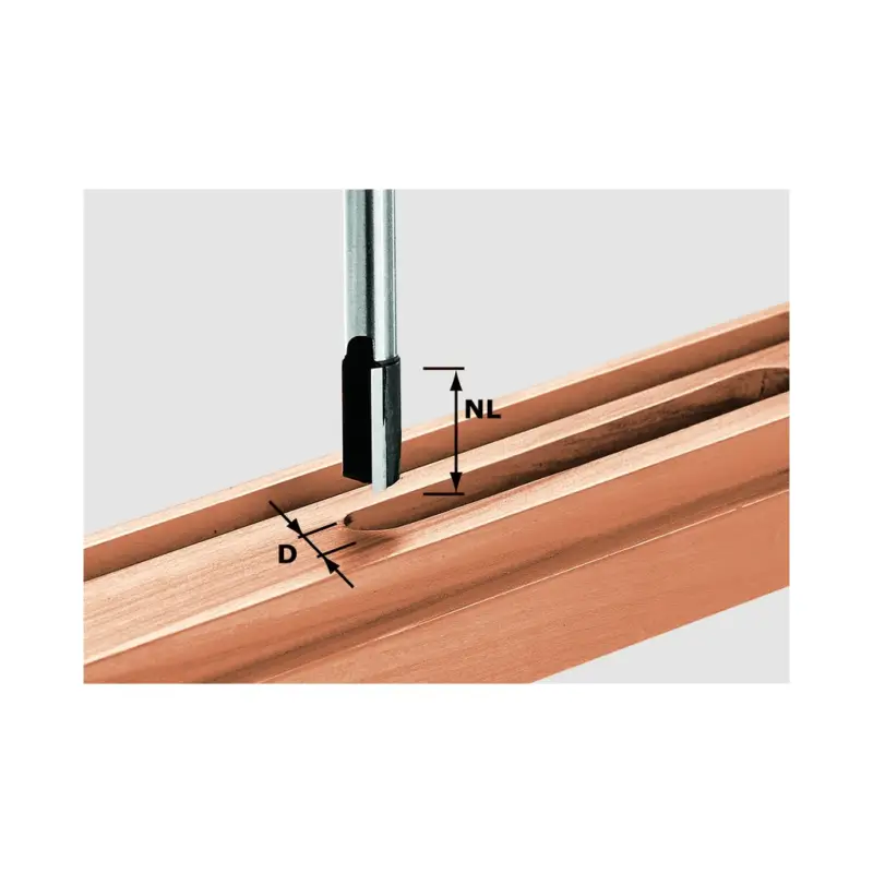 Direktkauf Festool Nutfräser Fräser Oberfräse HW Schaft 8 mm D14/20 OF 1400 490964