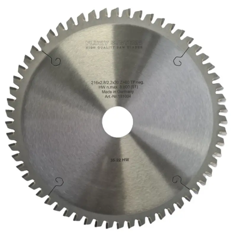 Jetzt Bestellen HM-Blatt Flury Guhdo 216 x 30 Z 60 TF neg. NE Nr. 181004