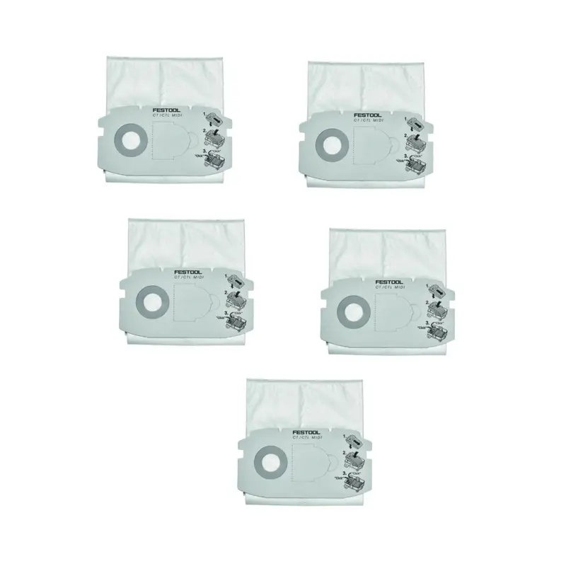Günstig FESTOOL SELFCLEAN Filtersack SC FIS-CT MIDI/5 Absaugmobil CTL MIDI Sack 498411