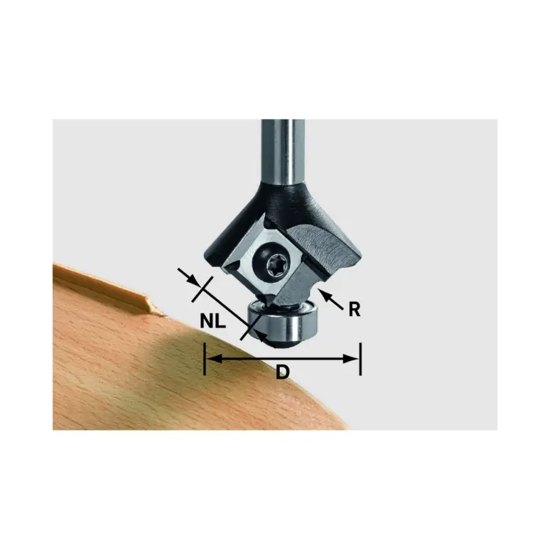 Festool Wendeplatten-Abrundfräser HW S8 HW R1,5 D28 für MFK 700 EQ Nr.499810 Neuheit