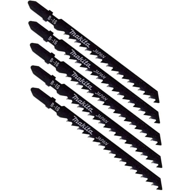 Makita Stichsägeblatt B-16 Splitterfrei 5 Stück Holz Stichsäge Sägeblatt A-85684 Schneller Versand