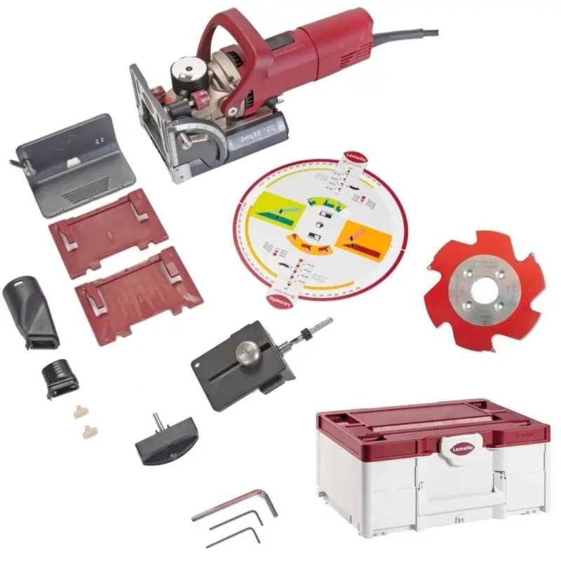 Zertifiziert Lamello Zeta P2-Set HM-Fräser im Sys, für clamex / tenso / 101403DES